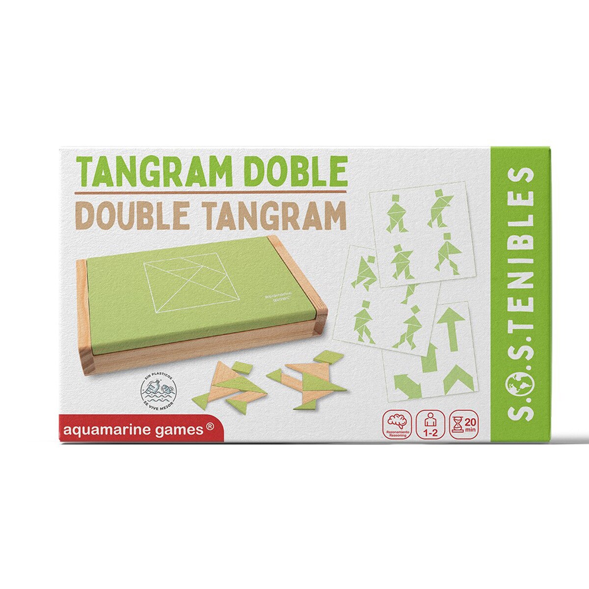 Aquamarine Games - Tangram Doble FSC100%