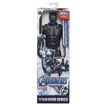 Black Panther - Figura - Marvel Avengers Titan Hero Series - 4 Años+