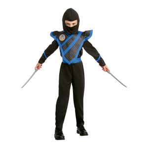 Cosplay Creation - Disfraz Infantil Ninja Azul (varias tallas)