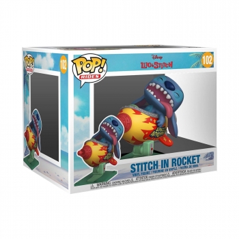 Figura Funko Pop! Pop Rides Supdlx: Lilo & Stitch - Stitch in Rocket