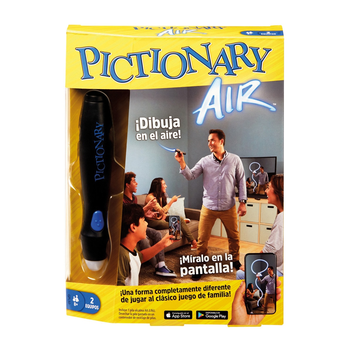 PICTIONARY - Juego De Mesa Para Dibujar En El Aire Air Mattel Games