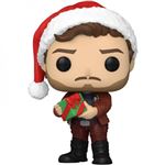 Figura Funko Marvel Guardianes de la Galaxia Star Lord con regalo 10cm