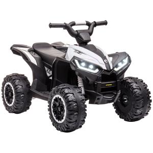 Homcom - Quad eléctrico 12V blanco