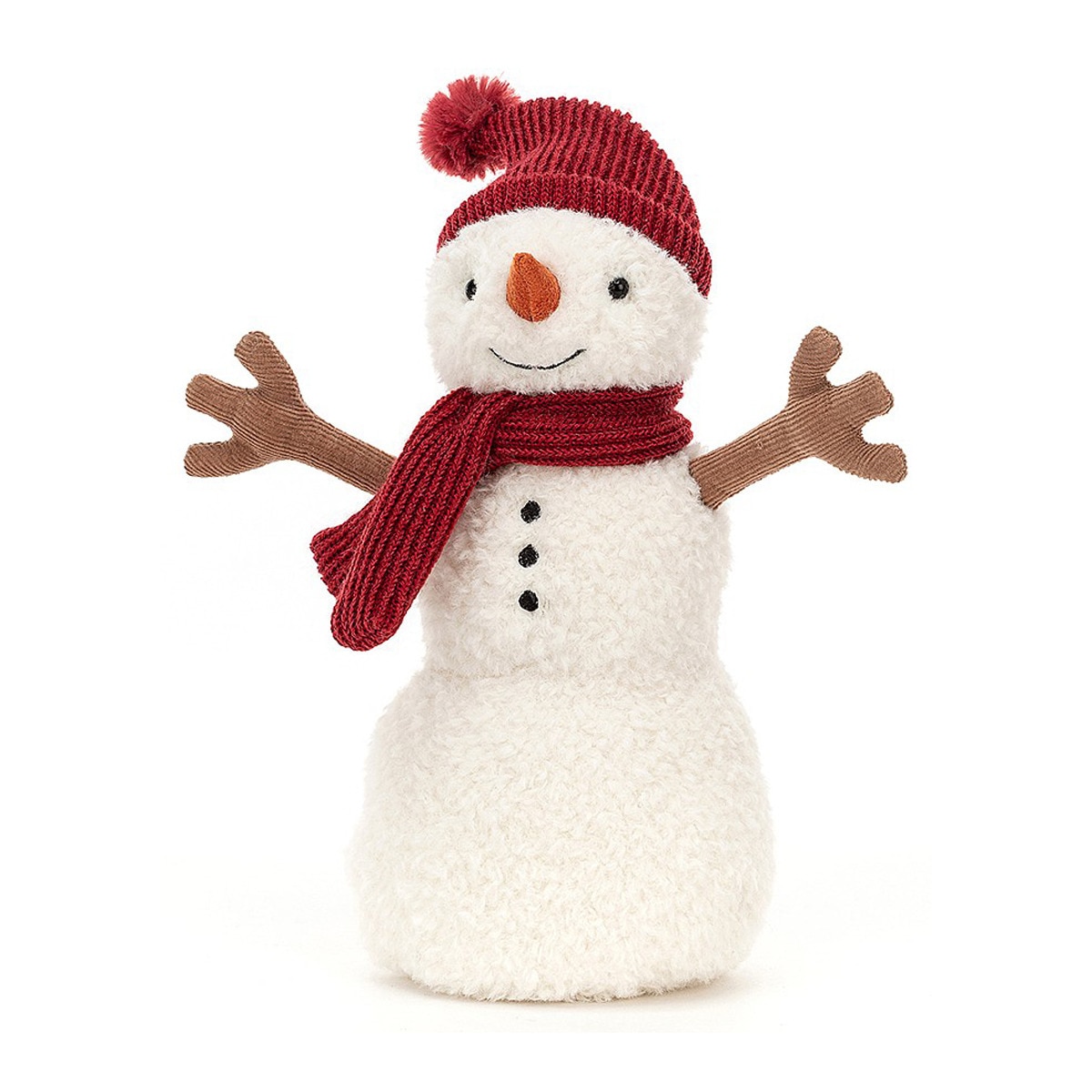 Jellycat - Peluche Muñeco De Nieve Teddy Snowman¡