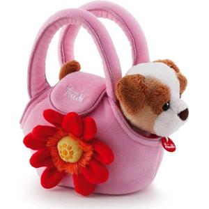 Perrito de peluche en bolso ㅤ