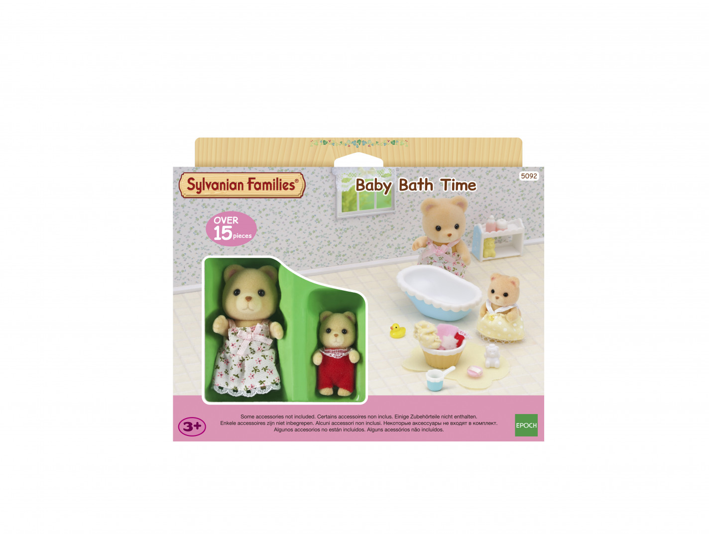 Sylvanian Families - La Hora Del Baño Para El Bebé