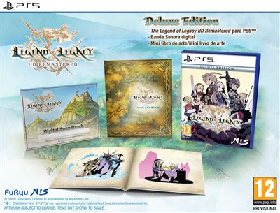 The Legend of Legacy HD Remastered PS5