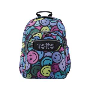 Totto - Mochila escolar emojis Acuarela