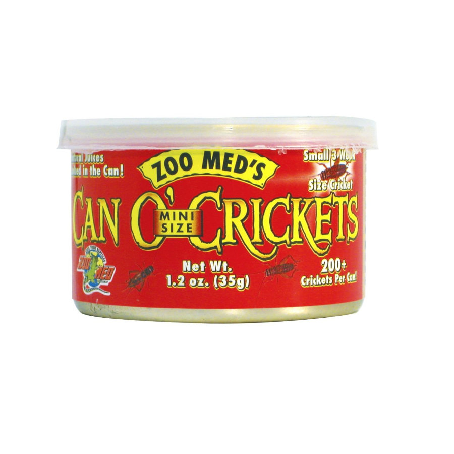 Zoo Med Can O’Crickets Mini Size Grillos para reptiles