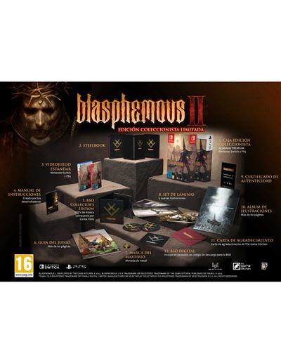 Blasphemous 2 Limited Collection Edition Nintendo Switch