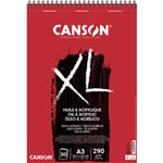 Bloc A3 Canson XL Oleo & Acrilico fino