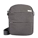 Bolso bandolera hombre Totto Alvear gris asphalt