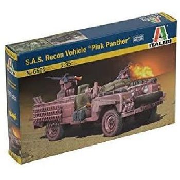 Italeri 6501 - Maqueta S.a.s Recon Vehicle "pink Panther". Escala 1/35