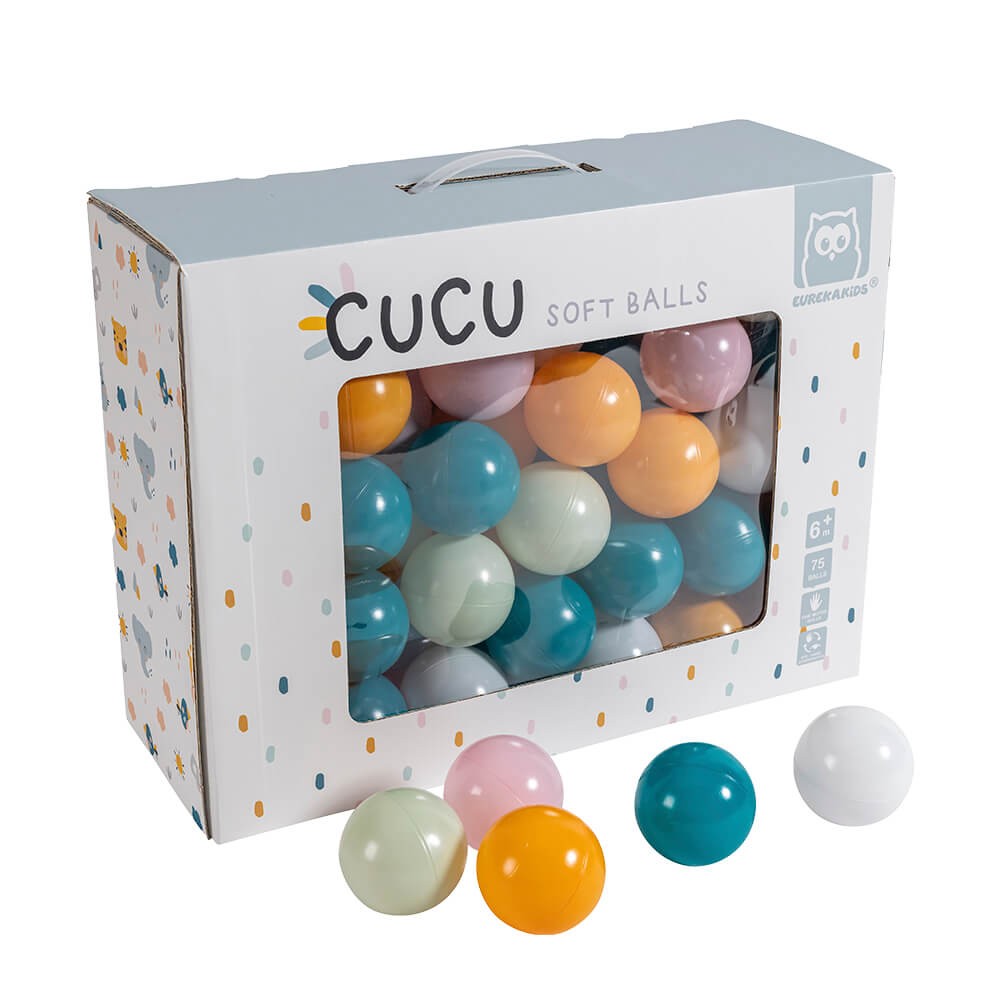 Pelotas blandas para bebés – Set 75 unidades