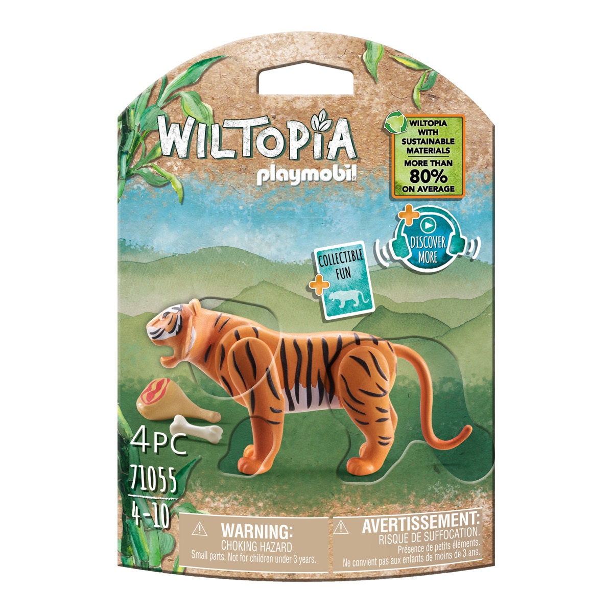 Playmobil - Figura Tigre Animales Wiltopia