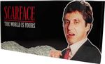 Póster de vidrio Scarface The world is yours 60x30cm