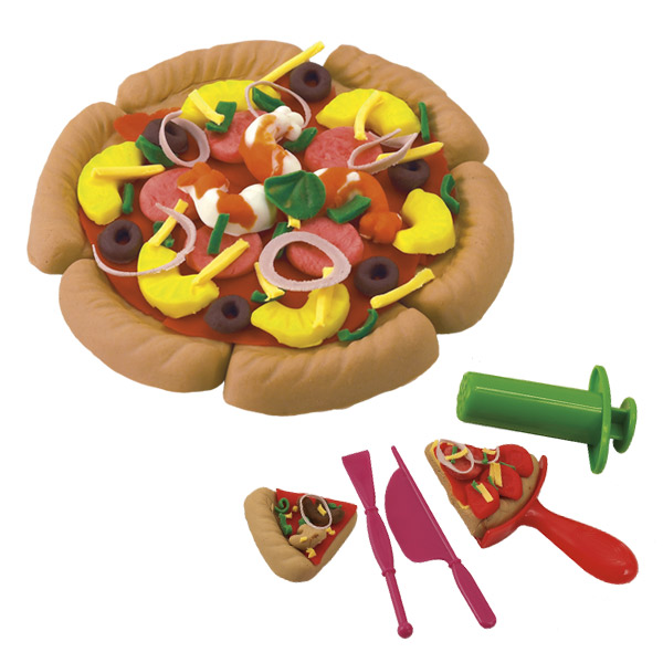 Set de plastilina decora tu pizza