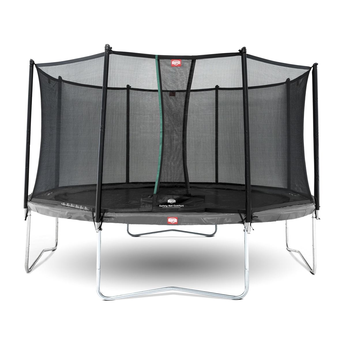 BERG - Cama Elástica Favorit Regular 270 Grey + Safety Net Comfort