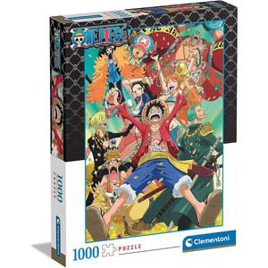 Clementoni - Puzzle 1000 piezas One Piece Multicolor