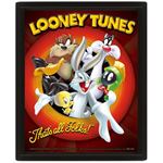 Cuadro 3D Looney Tunes Thats All Folks