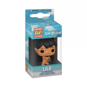 Figura Funko Pop! Keychain: Lilo & Stitch - Lilo W/ Camera