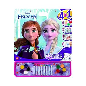 Frozen - Set de pinturas 4 en 1