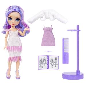 Rainbow High - Muñeca Fantastic Fashion Doll Violet