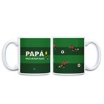 Taza "Papá, tú si que eres un partidazo"