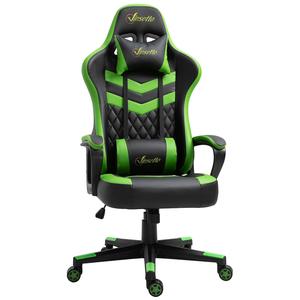 Vinsetto - Silla Gaming verde-negro