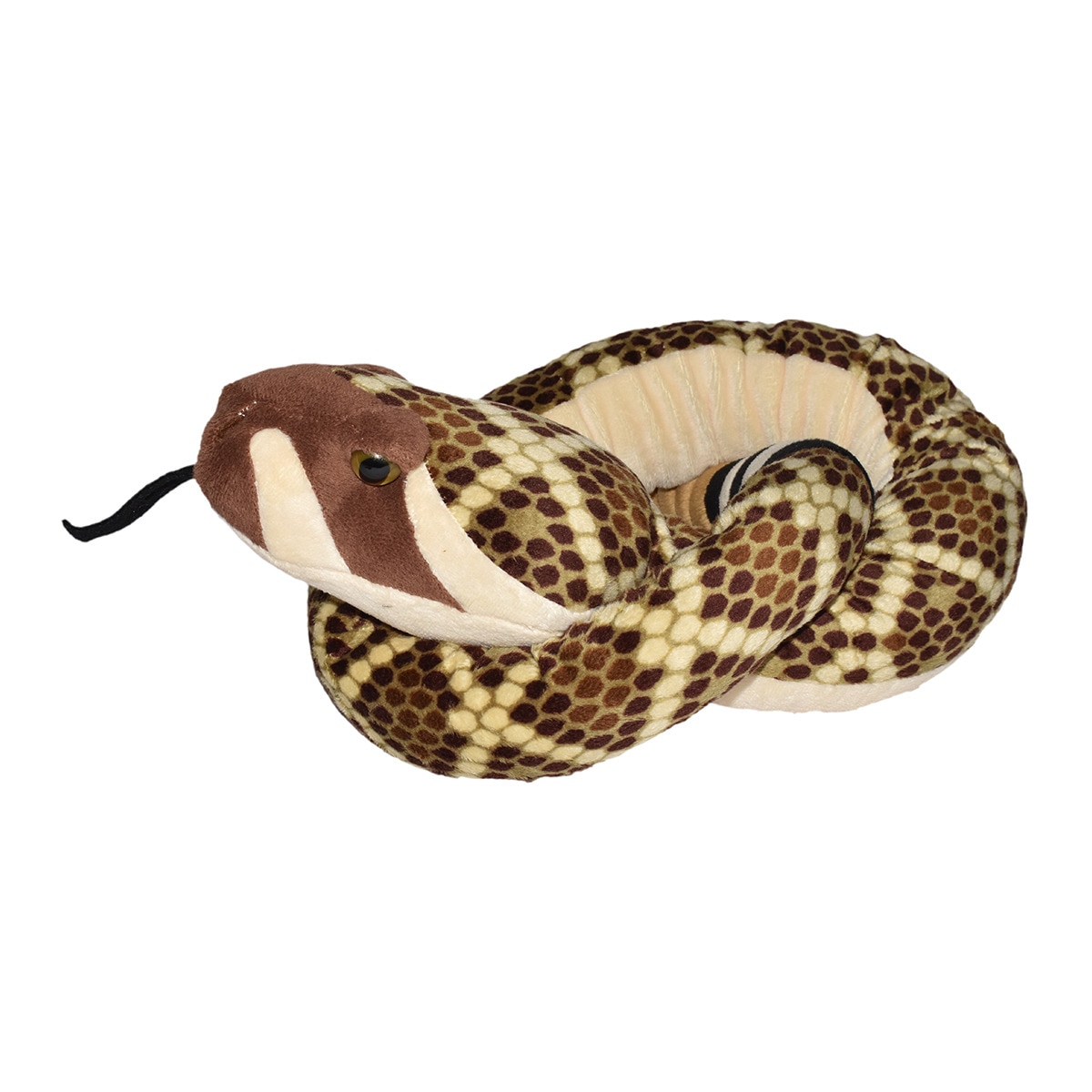 WILD REPUBLIC - Peluche 137 cm Serpiente espalda diamante Wild Republic.