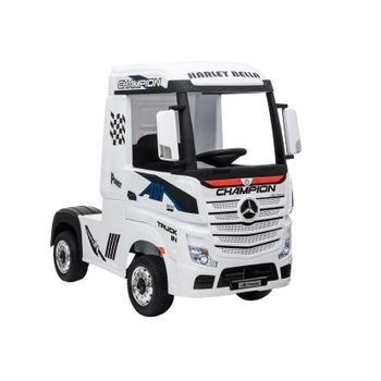 Camión Eléctrico Para Niños Con 2 Baterías De 12 V – Mercedes Actros 4x4 Con Pantalla Mp4, Mando Parental / Coche Infantil Con 4 Motores, Neumáticos