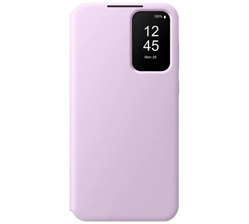 Funda con tapa inteligente Samsung lavanda para Galaxy A55