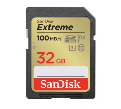 Tarjeta de memoria SDXC Sandisk Extreme 32GB 100MB