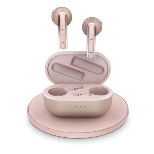 Auriculares Bluetooth Energy Sistem Style 4 Ultra True Wireless Rosa