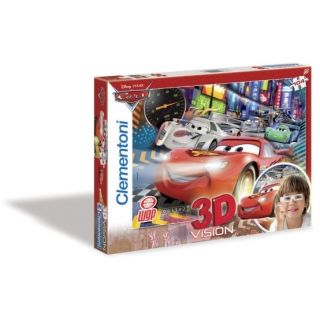 Clementoni Puzzle 104 3d Cars 2