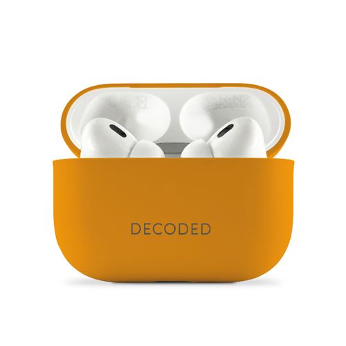 Funda de silicona Decoded AirCase Naranja para AirPods Pro 1ª & 2ª Gen