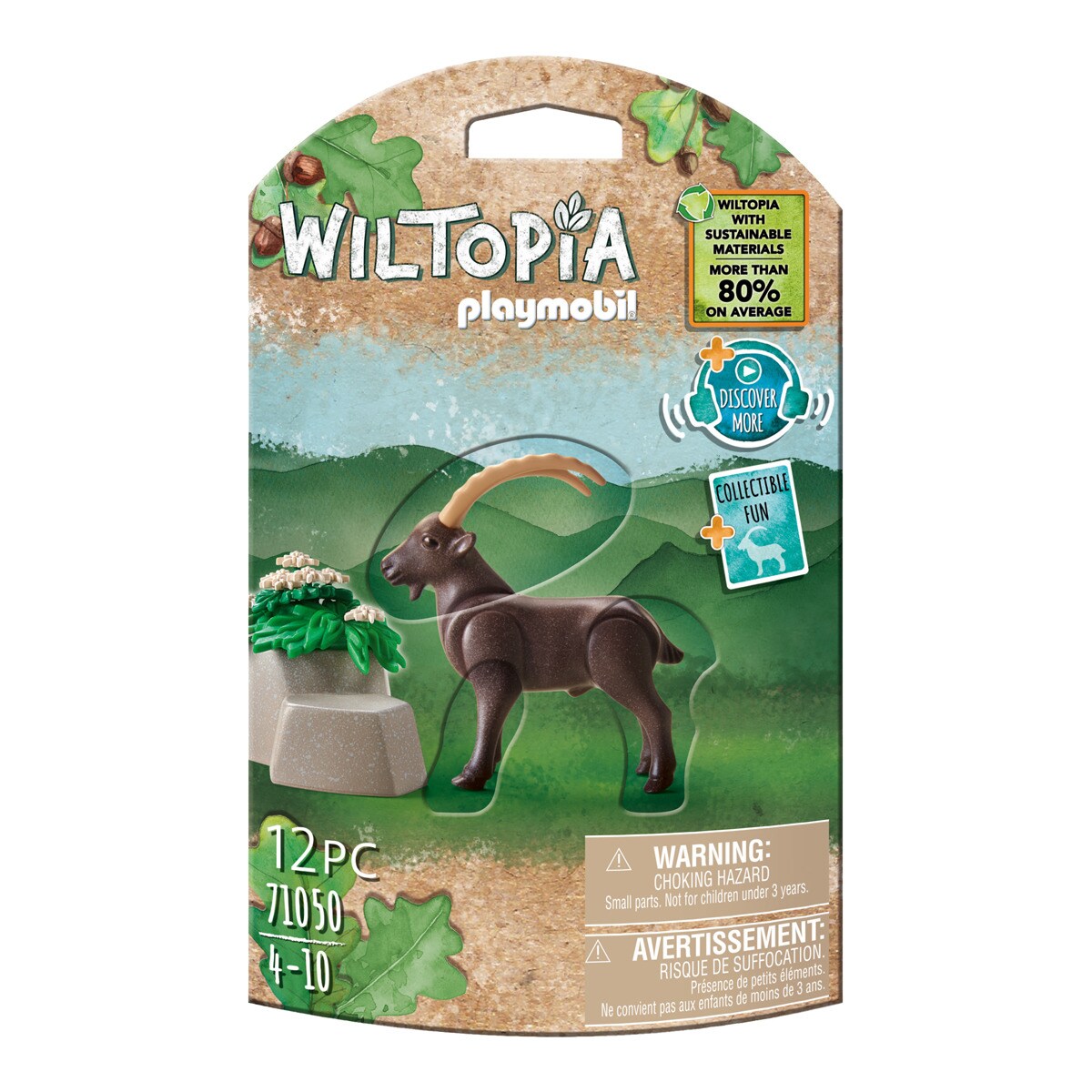 Playmobil - Figura Cabra Montesa Animales Wiltopia