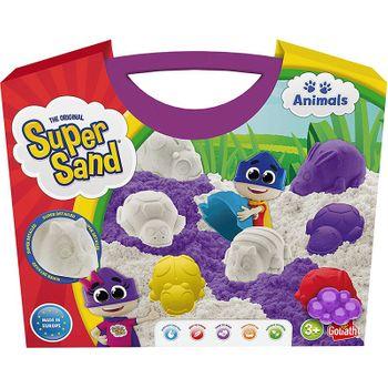 Super Sand Maletín Animales Set De Manualidades Con Arena Mágica