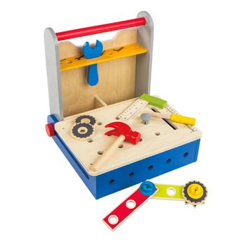 Caja Herramientas De Madera Plegable Play&learn