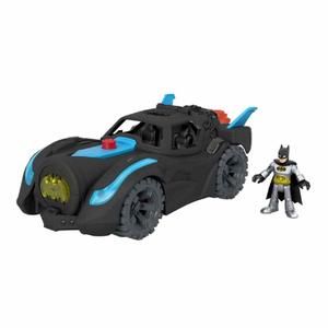 Fisher-Price - DC Super Friends Batmóvil Power Reveal Coche De  Con Luces Ultravioleta Y Sonidos, Incluye Figura De Batman