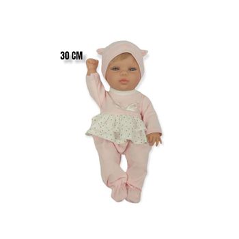 Muñeca 32 Cm Nina Pijama Rosa Especial Clizia Ref: 3011-22 (berjuan)