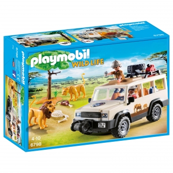 Playmobil - Camión Safari con Leones