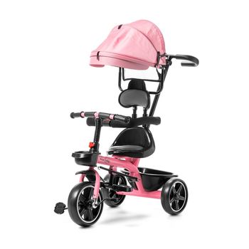 Triciclo Para Niños Con Mango Para Padres Erum Rosa