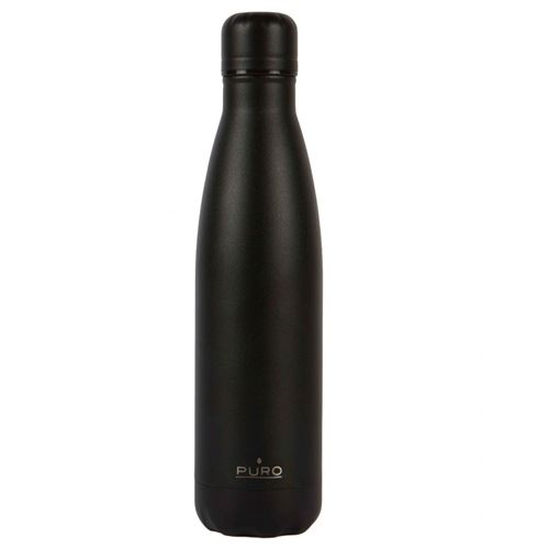 Botella Puro Icon Acero inoxidable Negro 500 ml