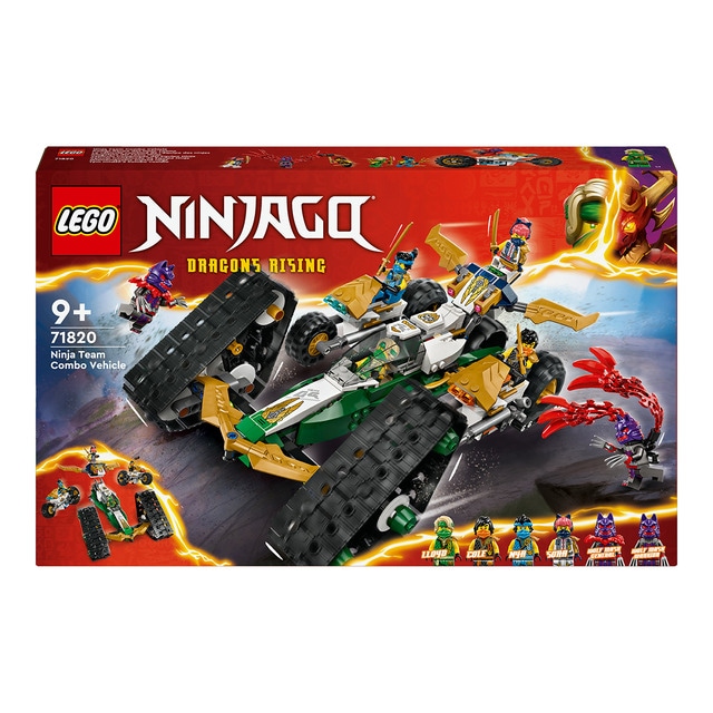 LEGO -  de construcción Vehículo Combinado del Equipo Ninja Lego Ninjago.