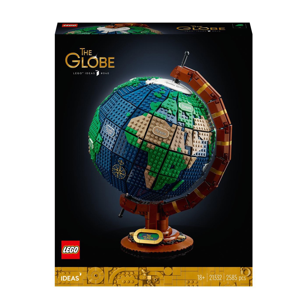 LEGO - Maqueta Para Construir Globo Terráqueo Interactivo Ideas