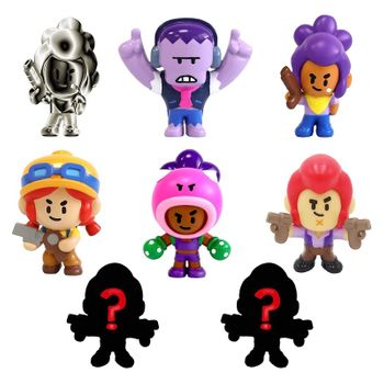 Set 8 Mini-figuras Brawl Stars De Combate Coleccionables 5 Cm Tamaño