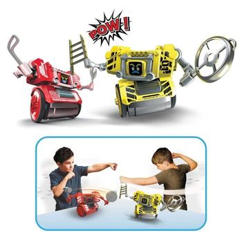 Street Kombat - Pack De 2 Robots Interactivos - 14 Cm Ycoo