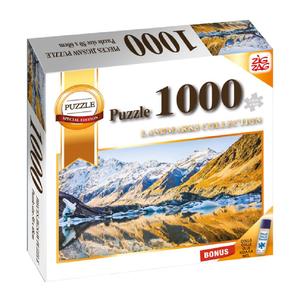 Zig Zag - Puzzle 1000 pz Aoraki con pegamento