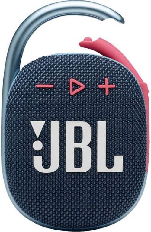 Altavoz Bluetooth JBL Clip 4 Azul/Rosa